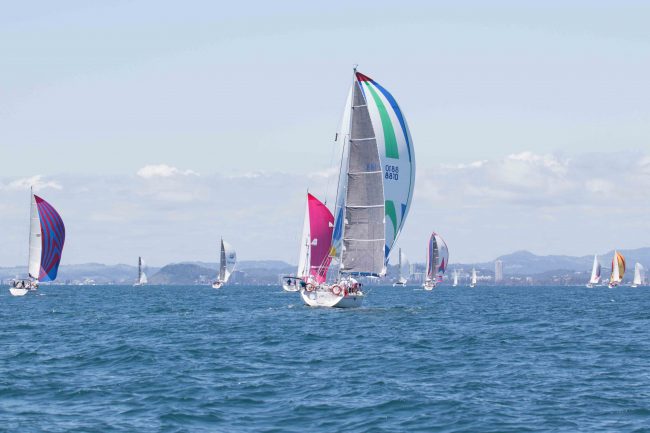 2016 Bartercard Sail Paradise fleet, sailing on the beautiful waters of the Gold Coast