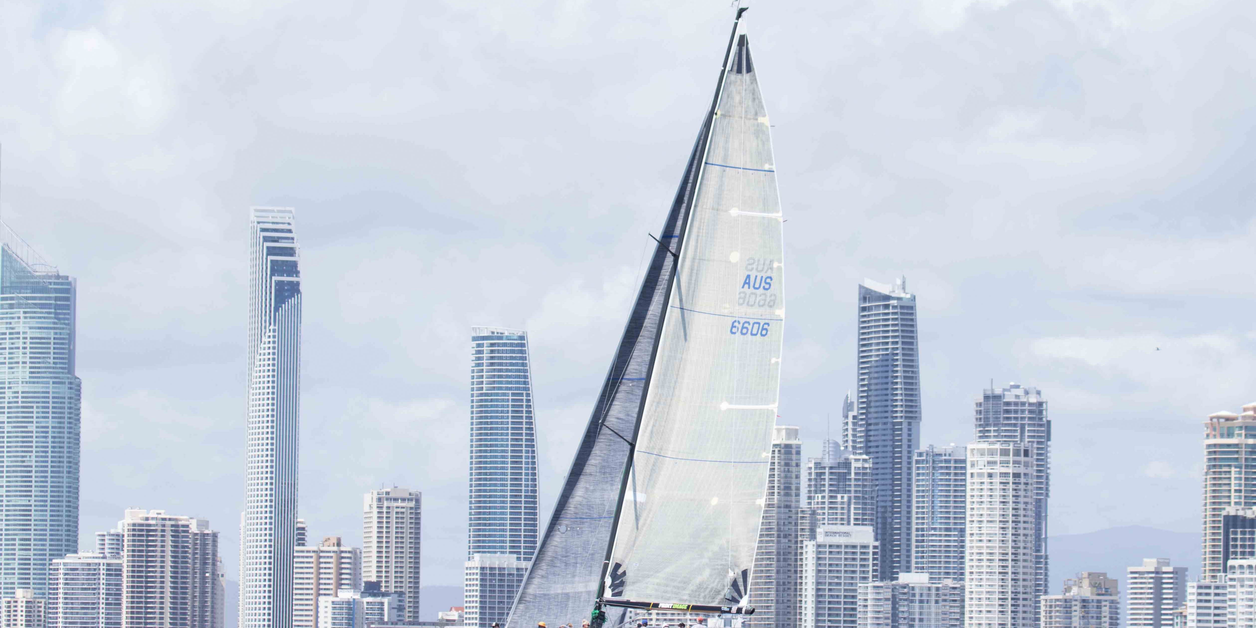 Fred Bestall’s Auric’s Quest, crowned Champion of the 2017 Bartercard Sail Paradise Regatta, IRC Division